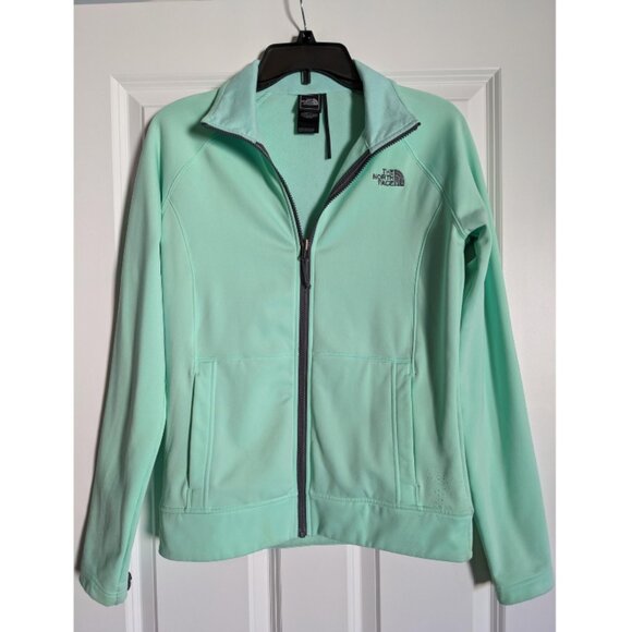 North Face Women's Hyvent Triclimate 3 in 1 Jacket Size Small Grey/Seafoam - Picture 4 of 12